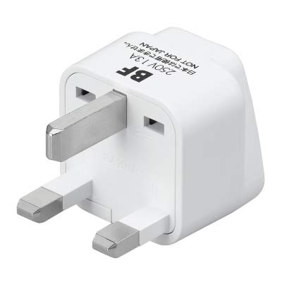 Amazon.co.jp: ヤザワ 電源変換プラグ（Aタイプ→BFタイプ）KP5-WH