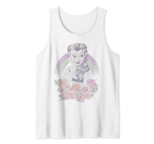 Débardeur Disney Belle La Belle et la Bête croquis fleuri pour femme