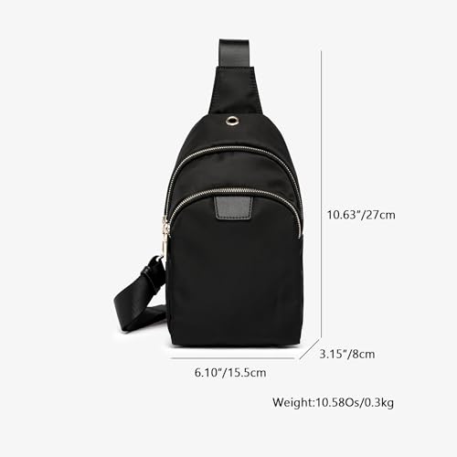 Oxford cloth women's bag shoulder bag fashion all-match messenger bag mini cloth bag sports fitness chest bag women2