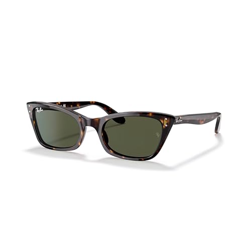 Ray-Ban Lady burbank RB2299 902/31 52MM Havana/Crystal Lens Green Cateye Sunglasses for Women +BUNDLE with ACCESSORY EYEWEAR KIT