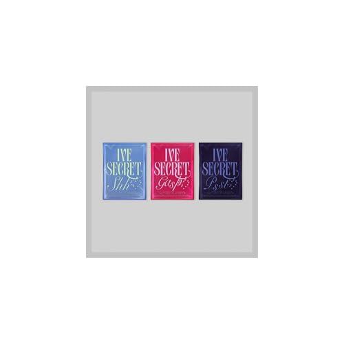 IVE SECRET 4ème EP Cadeau Idéal Pack Standard Complet Trois Versions Scellé