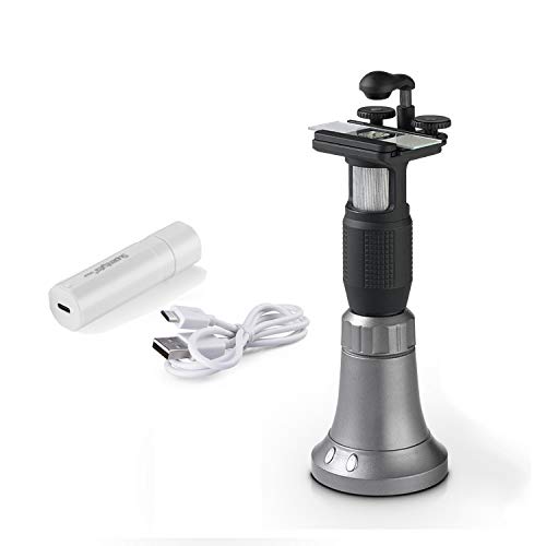 Supereyes G001J Microscopio digitale portatile USB+WiFi 1000X 5 MP digitale biologia microscopio portatile portatile esperimento manuale
