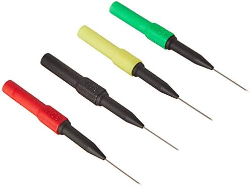 Electronic Specialties 618 Green/Yellow/Red/Black 3.25 x 0.25 x 0.25 Mini Back Probe/Wire Piercer