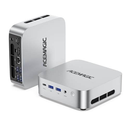 ACEMAGICIAN M1 Mini PC AMD Ryzen 7 6800H 16GB DDR5 512GB PCle SSD Mini Computers (8C/16T, up to...