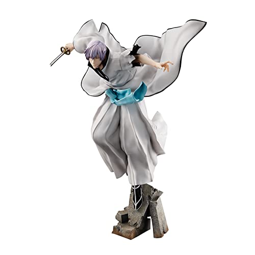 Nc Bleach Ichimaru Gin Action Figures, 30Cm Anime Collectible Statue, Handmade Decorative Model, Pvc Environmental Protection Materials Ornaments Exquisite Birthday Gifts #TOP22
