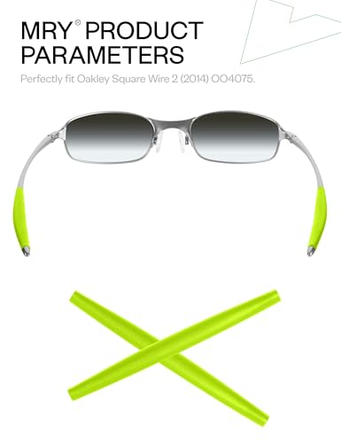 Image of Mryok Replacement Earsocks for Oakley Square Wire 2 (2014) Sunglasses - Options