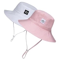 2pack Smile Face White /Light Pink