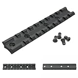 Gotical One Piece Scope Base for Break-Open Muzzleloader Rifles, Aircraft-Grade 6063 Aluminum, Matte Black Scope Base, Screws and Wrench Included,