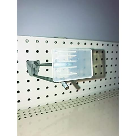 Kinter 1.25 in. H x 0.06 in. W x 2 in. L Clear Adhesive Tags Quad Wire Label Holder Plastic - Case of: 1; Each Pack Qty: 100; Total Items Qty: 100 Cover