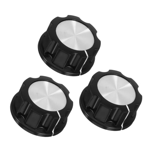 3 piezas de perillas plásticas de reemplazo para interruptor de cocina, para olla a presión y freidora de aire, juego de perillas de temporizador miniatura 1