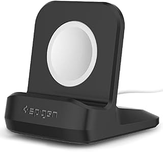Spigen S350 Compatible with Apple Watch Stand for45mm/44mm/40mm Series 8/7/6/SE/5/4 and 42mm/38mm Series 3/2/1 - Black