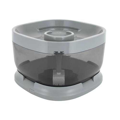 Fuente de agua para gatos con 2 filtros, 7L capacidad