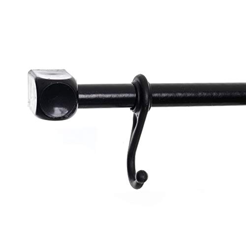 Barra em Aramado Organizadora Pequena, Metaltru, Preto com Preto