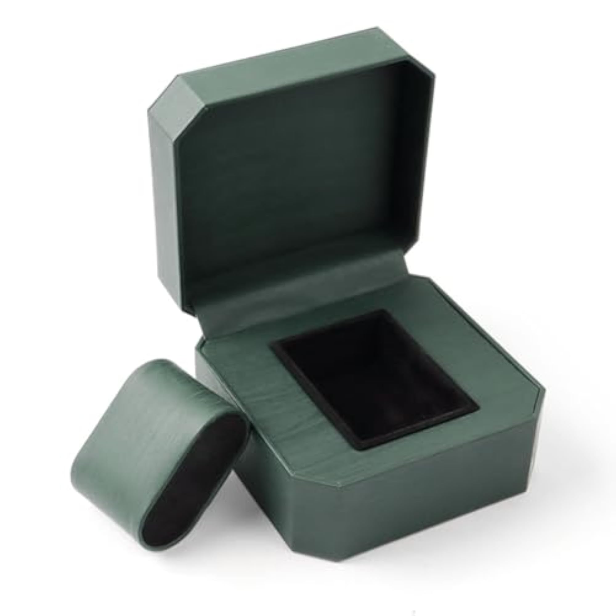 Single PU Leather Watch Display Travel Case for Men