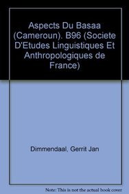 Paperback Aspects Du Basaa (Cameroun). Traduction de L. Bouquiaux [French] Book