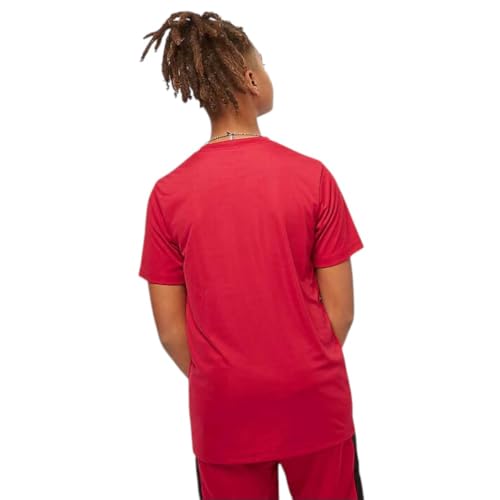 Nike Air Jordan Boys Jumpman 23 Dri-Fit T-Shirt (Medium, Gym Red)3