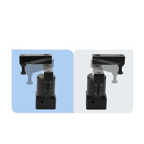 Cylindre de pressage d'angle rotatif à 90° SRC 63 vérin pneumatique stable