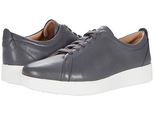 Image of FitFlop Womens Rally Leather Sneakers