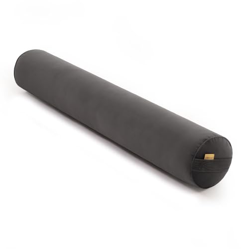 Ailuteie Body Pillow for Adults Long Round Pillow Big Cylindrical Pillow Large Full Bolster Pillows for Side Sleepers (Steel Gray 47.24*7.87)