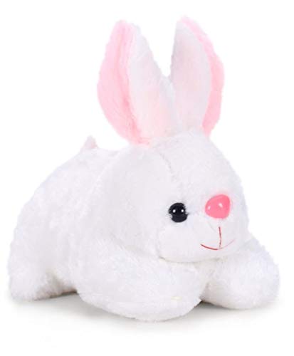 Image of Inky Ponky 25 CM White Rabbit Soft Toy | Ultra-Soft & Cuddly Bunny Plush Toy for Kids & Babies | Adorable Gift for Birthdays, Baby Showers, Valentine's & Special Occasions
