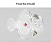 Phanpy 20mm Flange Insert Compatible with Phanpy E-Shine New Cup/E-Joy S2 Breast Pump. Original Phanpy Breast Pump Replacement Accessories(2 Counts)