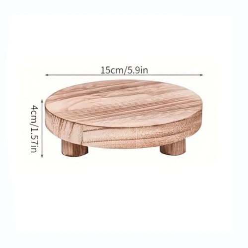 Soporte de madera pura para grabadora microcasete y audio MP4 3