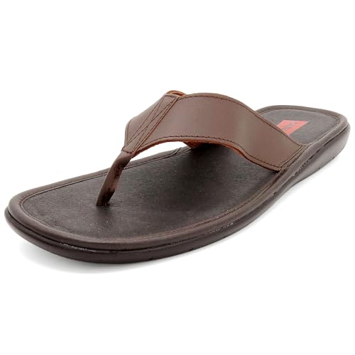 Sandalias de piel para hombre que alivian el cansancio gracias a su suela de PU