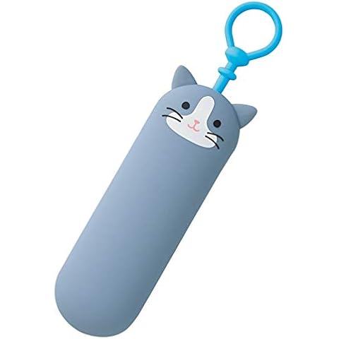 Lihit Lab A7785-4 Key Case, Slim, Hachihua Cat Cover