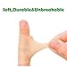 14 PCS Silicone Finger Protectors, Medium Gel Finger Cots for Finger Tips, Reusable Finger Caps Great for Trigger Finger, Hand Eczema, Finger Cracking, Finger Arthritis