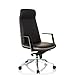 Produktbild hjh OFFICE 600991 Luxus Chefsessel Atmos Kunstleder Grau/Beige moderner Bürostuhl Bürosessel mit hoher Rückenlehne