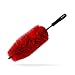Maxshine PP Long-Handled Soft Bristle Wheel Brush for Car Detailing and Upholstery, 45 cm