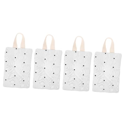 Pochette de rangement lingettes humides suspendu motif à pois lot de 4 pièces voyage