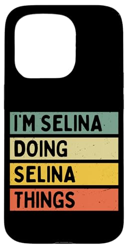 I'm Selina Doing Selina Things �ʔ��� ���� �X�}�z�P�[�X iPhone 15 Pro �p