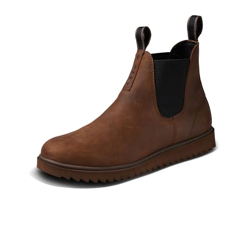 Image of REEF Mens Otis Boot, Premium Leather, Memory Foam Footbed, Lightweight