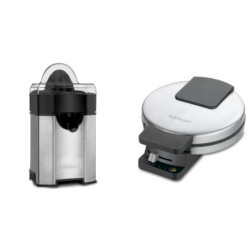 Cuisinart Citrus Juicer & Classic Waffle Maker (Brushed Stainless)