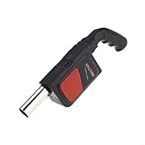 Contenu de l'emballage : le paquet contient 1 souffleur électrique portable conçu pour la cuisine et les barbecues en plein air ; nécessite 4 piles AA (vendues séparément) et mesure environ 26,5 cm pour un rangement compact.