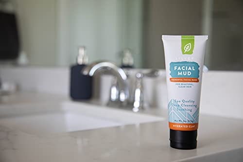 Redmond-Clay-Facial-Mud-with-Silver-4-Ounce-Tube-1-Pack REDMOND Clay Facial Mud with Silver, 4 Ounce Tube (1 Pack)