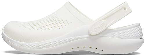 Image of Crocs Unisex Adult Literide Clog 206708-1CV Almost White /Almost White M4W6