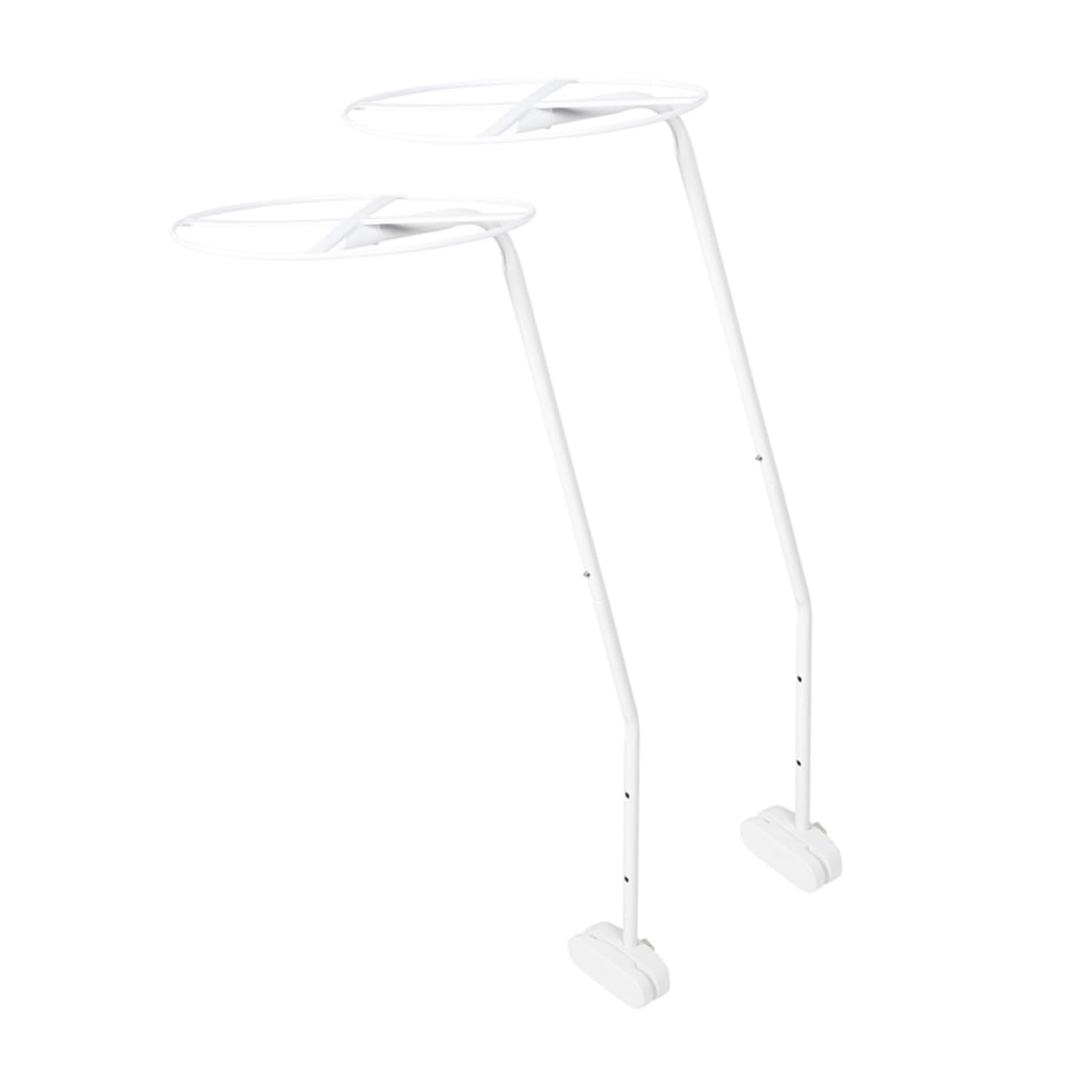 2 Set per Baldacchino Culla Rete Zanzariera per Lettino Installazione Facile e Accessori per Culla per Ragazza e Flessibilità Eccezionali