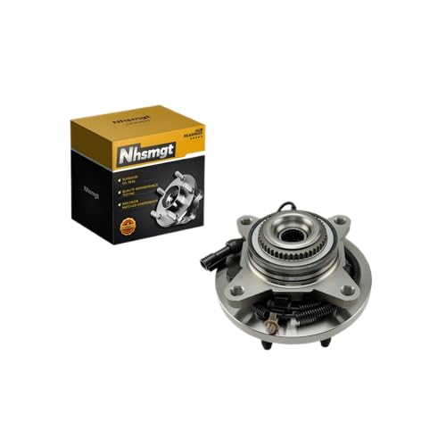 Nhsmgt 515119 4WD Front Wheel Bearing Hub Assembly Fit for Ford F-150 2009-2010, with ABS, 6 Lugs