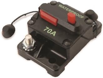 Boat Marine 50A High Amp Circuit Breaker Type III Manual Reset
