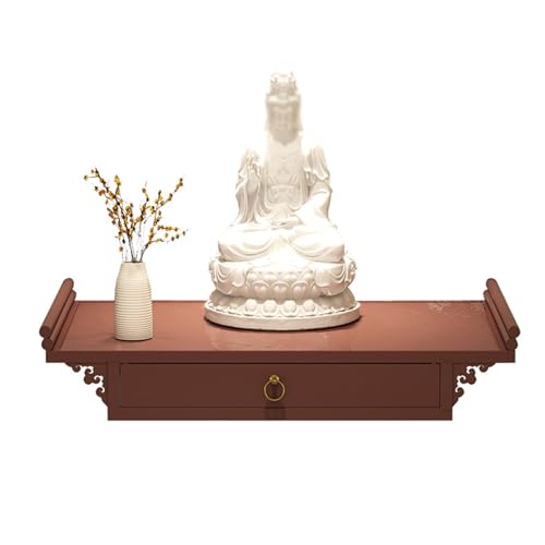 Table de méditation compacte pour créer un espace d'autel de prière zen - 4