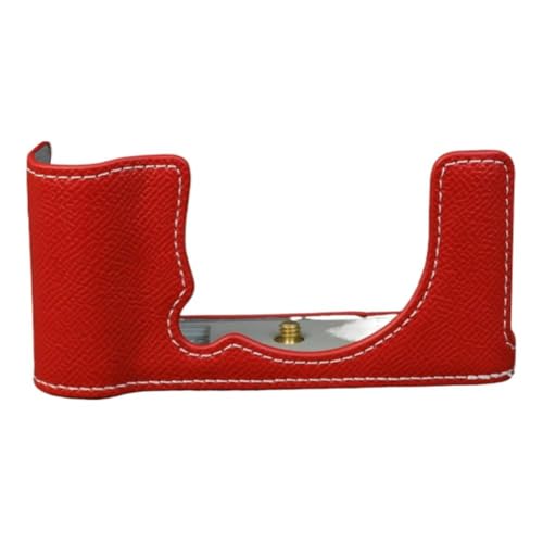 Fuji X-e5�~���[���X�J�����p�ی�J�����P�[�X�A�\�t�g�}�C�N���t�@�C�o�[�C���i�[�t���n�[�t�P�[�X�AFuji X-e5�J�����J�o�[�p1/4�C���`��