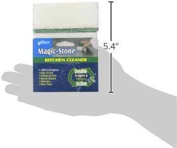 Miniatura 8 de Compac Home Magic-Stone - Limpiador de cocina exfoliante de 2 caras, elimina fácilmente la suciedad de alimentos rebeldes, grasa, 3 unidades