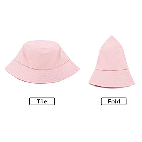 B-HOT 2Pcs Secchio Sun Hat per Ragazza & Ragazzo