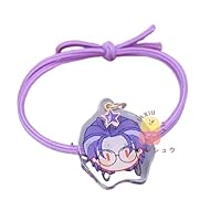 Amazon.co.jp: ヒプノシスマイク ヘアゴム シュシュ 飴村乱数 碧棺左馬