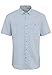 Produktbild camel active Herren Sommerliches Kurzarmhemd aus einem Baumwoll-Leinenmix Hellblau menswear-3XL