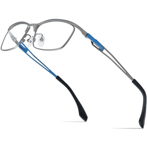 Image of FONEX Pure Titanium Glasses Frame Men Square Eyeglasses Optical Eyewear F85775