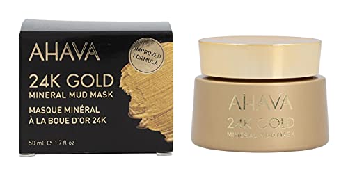 AHAVA 24k Gold Mineral Mud Mask, 1.7 Fl Oz