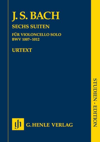 Suites BWV1007-1012 pour violoncelle en format poche partition Bach - 2